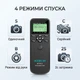 Бездротовий програмований пульт інтервалометр Aodelan WTR2 для фотокамер Sony a7 a9 a1 RX100 a6500 a6100 радіопульт ДК таймер затвора для таймлапсу та астрозйомки Чорний - зображення 5