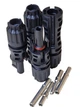 Конектор MC4 45A 1500V (2пары = 2папы+2мамы) IP68, Ø4-6мм, кебельный соединитель для солнечных панелей - изображение 9