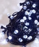 Гирлянда РУБИН 200 LED, белый, черный провод, 13 м, 8 режимов, 1282-03 - изображение 1