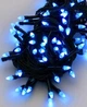 Гирлянда КОНУС, 400 LED, 20 м, 8 режимов, черный провод, синяя, 1240-02 - изображение 1