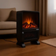 Нагрівач електричний з ефектом полум'я таймером пультом захисту від перегрівання перекидання 2000 Вт 49x33x21 см Kaminer (484641-Prob) - зображення 6