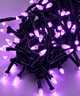 Гирлянда КОНУС, 100 LED, 6 м, 8 режимов, черный провод, фиолетовая, 1210-08 - изображение 1
