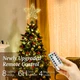 Светящаяся звезда Lewondr для верхушки новогодней елки с бусинами, USB-питанием и пультом управления - изображение 6
