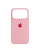 Чохол для iPhone 18 Pro силіконовий Soft-touch Silicone Case Full Size (AA) Light Pink - зображення 1