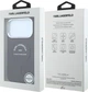 Панель Karl Lagerfeld Embossed Open Ring RSG Logo MagSafe для Apple iPhone 17 Pro Max / 18 Pro Max Burgundy (KLHMP18XPSKRSGER) - зображення 8