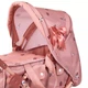 Коляска для ляльки Bayer Design City Star Pink and Flowers 2-In-1 13626AA (4003336136265) - зображення 4