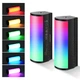 Комплект из двух портативных магнитных RGB LED ламп Neewer TL96RGB для съемки - изображение 1