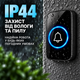 Дверний дзвінок бездротовий водонепроникний DoorBell Комплект дверного дзвінка дальність дії до 300 м Kayfovo DB-300M - зображення 2
