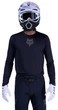 Джерси мотокроссовое Fox Flexair Jersey Blackout черное, размер XL - изображение 3