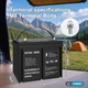 Акумулятор DatouBoss літій-залізо-фосфатний LiFePO4 12,8 В 100 Аг з BMS - зображення 8