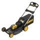 Газонокосарка акумуляторна DeWalt DCMWP500N 54В 53 см 67 л чорна з жовтим - зображення 10