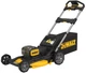 Газонокосилка аккумуляторная DeWalt DCMWP134N 53 см 67 л 25-102 мм черная с желтым - изображение 1