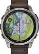 Смарт-годинник Garmin D2 Mach 2 47 mm Titanium w. Oxford Brown Leather Band (010-02904-30/31) - зображення 8