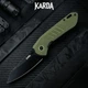 Ніж складаний Karda J213 Olive - зображення 6