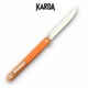 Ніж Складаний Karda J097 orange handle drop blade - зображення 3