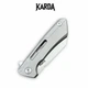 Ніж складний Karda J013 Silver - изображение 5