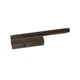 Дверной доводчик ECO-Schulte TS-11F/SLIDE RAIL BROWN коричневый со слайдовой тягой - изображение 1