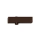 Дверной доводчик ECO-Schulte TS-11F/SLIDE RAIL BROWN коричневый со слайдовой тягой - изображение 2