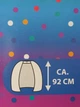 Плащ-накидка карнавальна one size без капелюшка різнобарвний - зображення 2