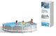 Бассейн каркасный Intex 710 NP круглый размер 366x76 см объем 6503л. Blue and Grey (114720) - изображение 2