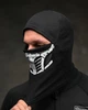 Балаклава ВМ3632 Black универсальная эластичная для спорта и активного отдыха под шлем - изображение 3