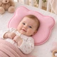 Подушка ортопедическая Papaella BabyComfort 27x22x3 см с эффектом памяти в форме мишки Розовая (4820227288724) - изображение 3