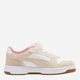 Детские кеды для девочки Puma Rebound 40746201 32 (13UK) Бежевый/Белый/Розовый (4070032792910) - изображение 3