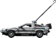 Конструктор Back to the Future Time Machine Delorian, Назад в будущее, 1872 деталей - изображение 6