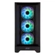 Корпус 2E GAMING Dominator Pro G2302B, без БЖ 2xUSB3.0, 1xUSB Type-C, 4x120мм ARGB, VGA 380мм, LCS ready, контроллер с пультом, TG боковая панель, TG/Сетчатая передняя панель, ATX, черный. - изображение 2
