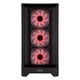 Корпус 2E GAMING Dominator Pro G2302B, без БЖ 2xUSB3.0, 1xUSB Type-C, 4x120мм ARGB, VGA 380мм, LCS ready, контроллер с пультом, TG боковая панель, TG/Сетчатая передняя панель, ATX, черный. - изображение 3