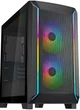 Корпус SilverStone Fara FA312Z-BG без БП, 2xUSB3.0, 2x140мм, ARGB VGA 365мм, LCS ready, TG боковая панель, mATX, черный. - изображение 1