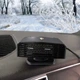 Обогреватель автомобильный тепловентилятор для обдува и обогрева лобового стекла в машине, 12V,поворот 360° черный - изображение 2