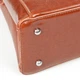 Сумка кожаная женская из натуральной кожи коричневая 34x25x14 см PD-W-400935 - изображение 6