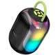 Колонка Bluetooth Hoco DS68 BT6.0 10W (2×5W) с RGB-подсветкой, TF и 2 беспроводными микрофонами для караоке Черный - изображение 5