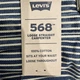 Джинси Regular Fit чоловічі Levi`s 568 Loose Straight Carpenter 498829826 34W32L Синій/Бежевий (1162559498) - зображення 9