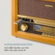 Музыкальный центр Auna Belle Epoque 1906 Retro Светлое дерево - изображение 3