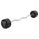 Штанга неразборная с фиксированным весом изогнутая PEV HAMMER STRENGHT TA-9978-50 50кг Серый - изображение 1