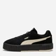 Жіночі кеди низькі Puma Carina Mia Sd 40263805 38.5 (5.5UK) 24.5 см Чорний/Бежевий (4069161497865) - зображення 1