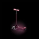 Детский самокат Globber Primo Plus Glow Lights Coral Pink от 3 до 9 лет (443-110) - изображение 5