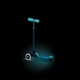 Детский самокат Globber Primo Plus Glow Lights Petrol Blue от 3 до 9 лет (443-100) - изображение 5