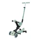 Самокат с сиденьем Globber GO-UP Deluxe Lights ECOlogic 360 Pistachio от 15 месяцев до 9 лет (697-505) - изображение 1
