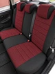 Чехлы на сиденья Мерседес W203 С-Клас (Mercedes C-Class W203) 2000-2007, модельные, тканевые, комплект, красные - изображение 2