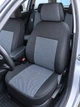 Чехлы на сиденья Мерседес W203 С-Клас (Mercedes C-Class W203) 2000-2007, модельные, тканевые, комплект, серые - изображение 4