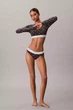 Топ с уплотнённой чашкой Calvin Klein 40(XS) Серый (158032) - изображение 5