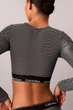 Топ с уплотнённой чашкой Calvin Klein 42(S) Чёрный-полоска (158030) - изображение 3