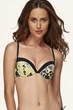 Верх купальника Push Up Anabel Arto 48C Желто-черный 969/01 (114077) - изображение 3