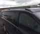 Рейлинги черные Elite пластиковые ножки средняя база LONG для Mercedes Vito W639 2004-2015 гг - изображение 7