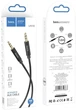 Кабель AUX Hoco UPA19 3.5mm to 3.5mm 1m Black - зображення 4