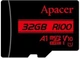 Карта памяти microSDHC, 32Gb, R100, Class10 UHS-I U1 V10 A1, без адаптера Apacer (teh0033791) - изображение 1