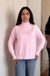 Светр INEDIT 10630 Pudra ONE SIZE - изображение 1